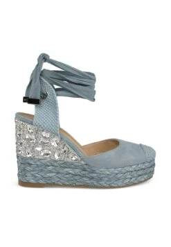 Alma En Pena Arbeloa - Sandalias De Cuña - Azul