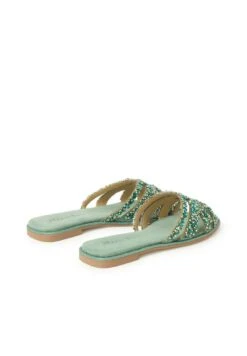 Alma En Pena Anne - Sandalias Planas - Verde 7 Alma En Pena Anne - Sandalias Planas - Verde -Alma En Pena Tienda 12c6e605576f471aac3930f594f8d553