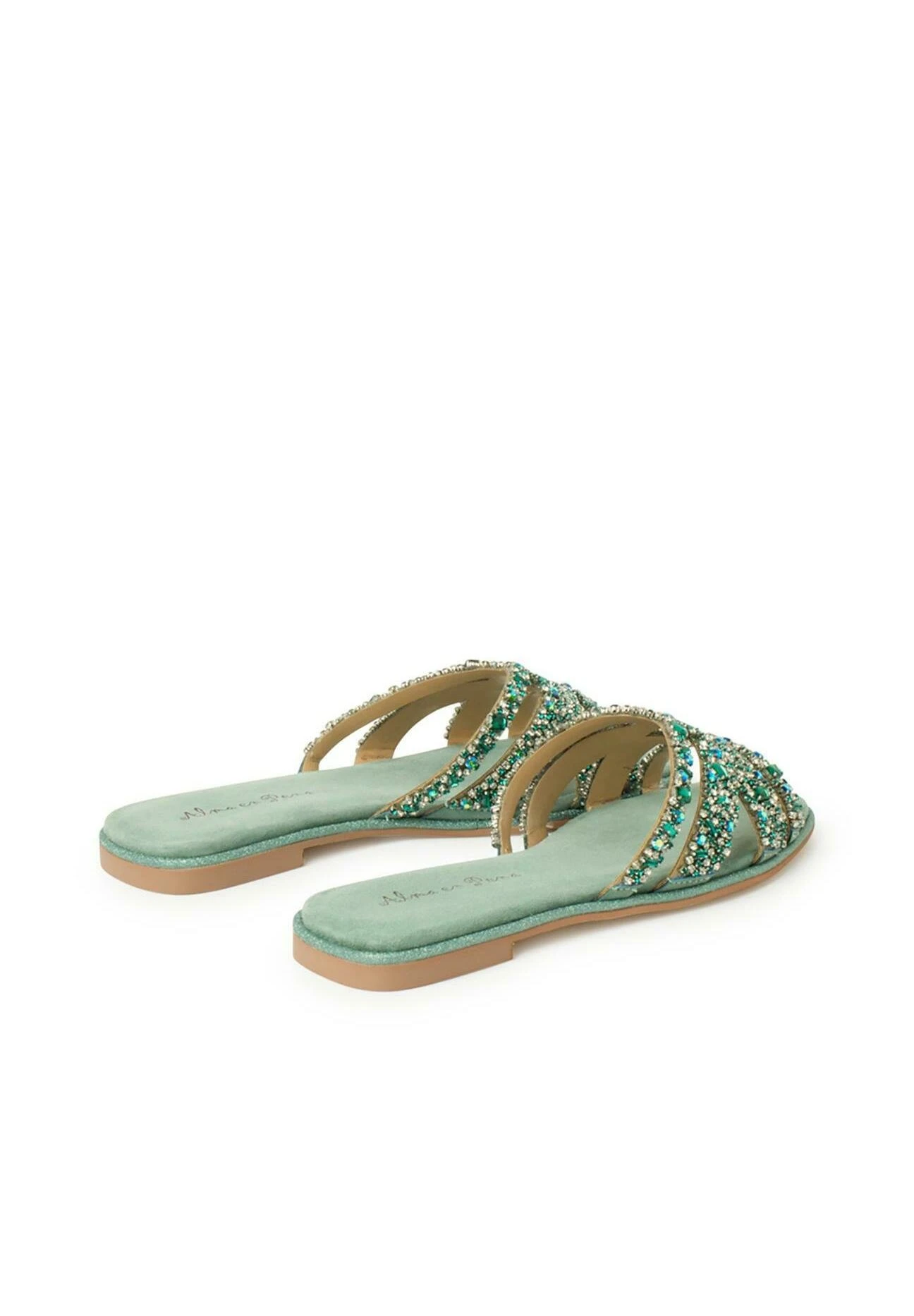 Alma En Pena Anne - Sandalias Planas - Verde 5 Alma En Pena Anne - Sandalias Planas - Verde - Imagen 3