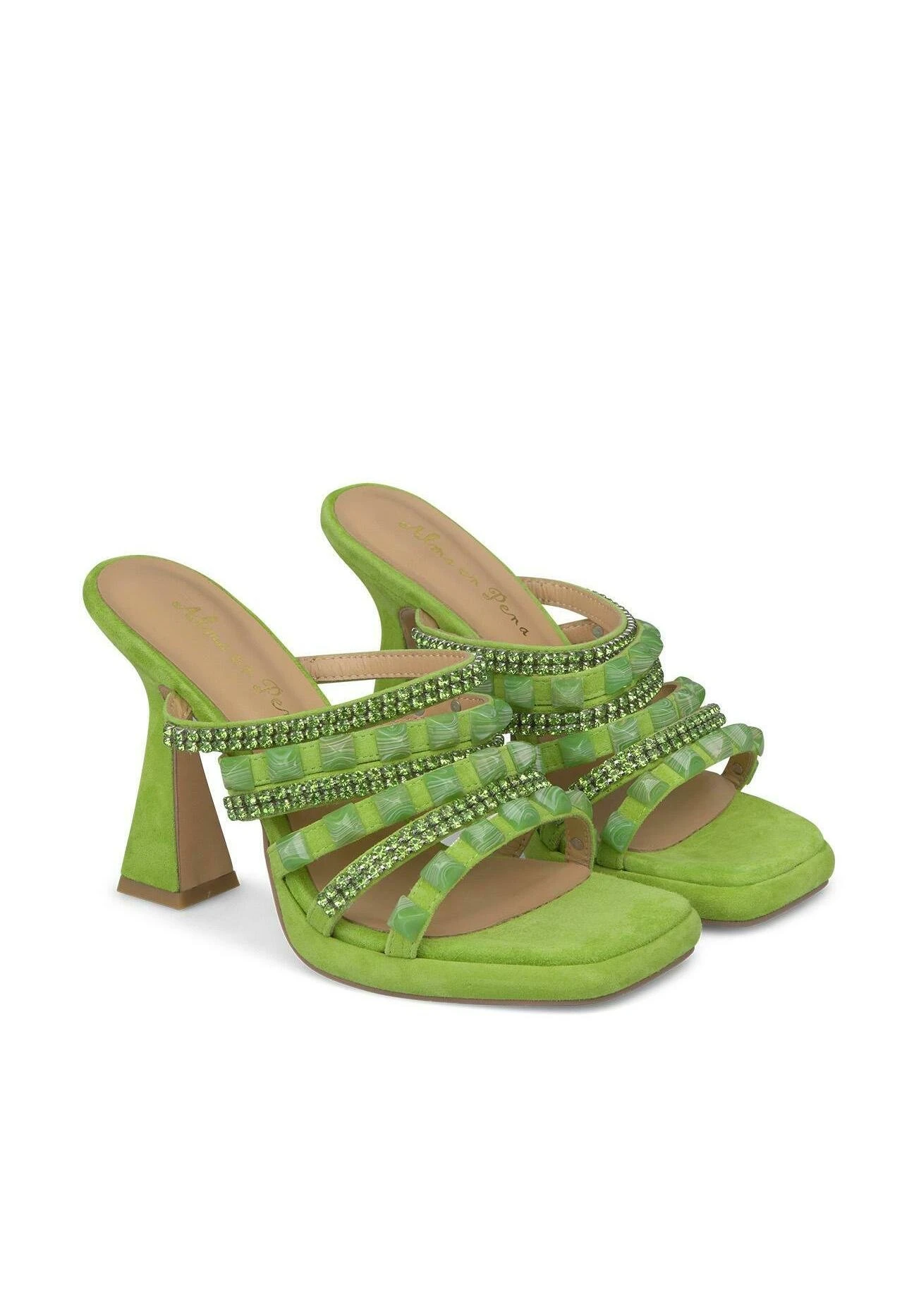 Alma En Pena Bocq - Sandalias - Verde 4 Alma En Pena Bocq - Sandalias - Verde - Imagen 2