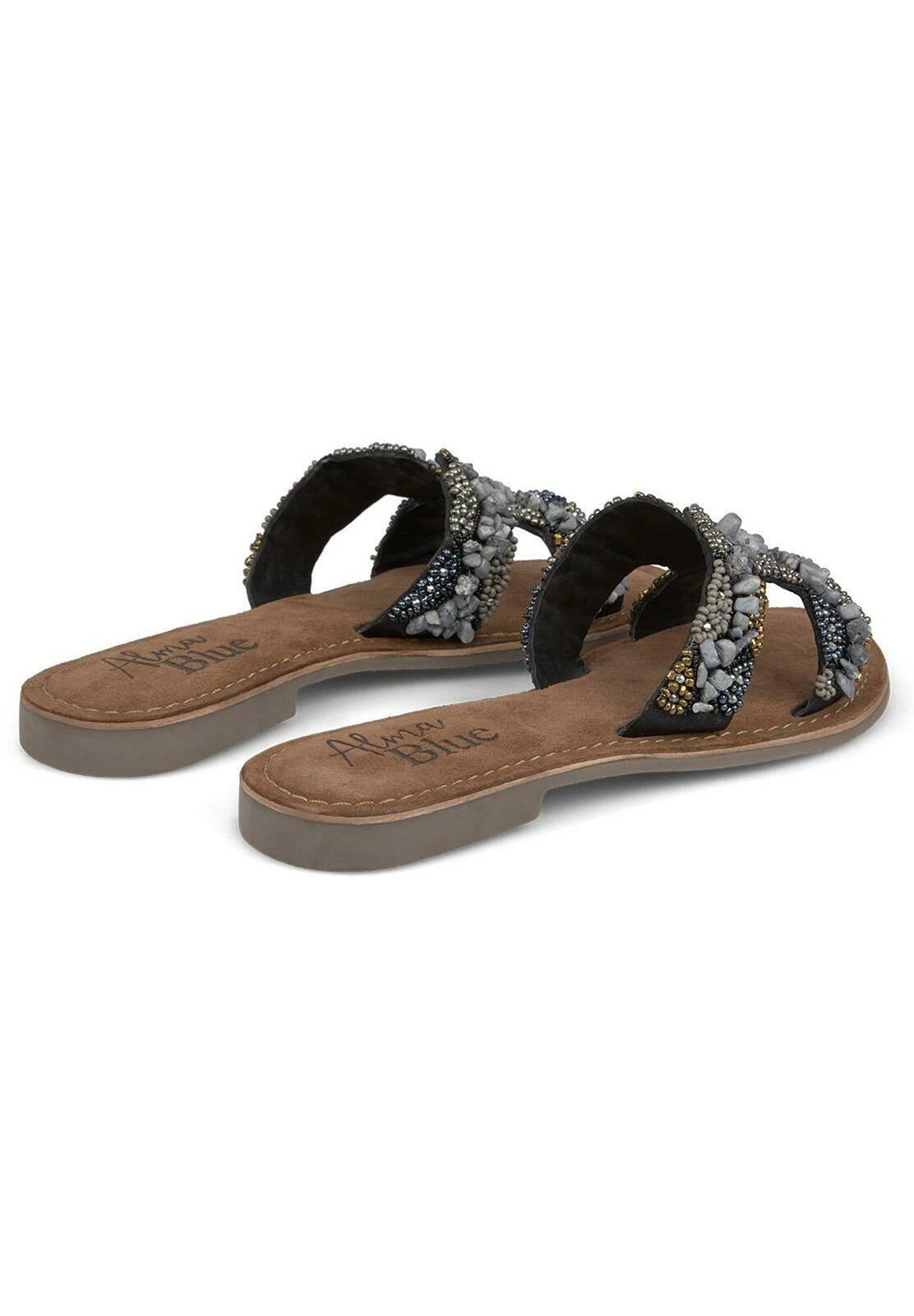 Alma En Pena Lat - Sandalias Planas - Black 5 Alma En Pena Lat - Sandalias Planas - Black - Imagen 3