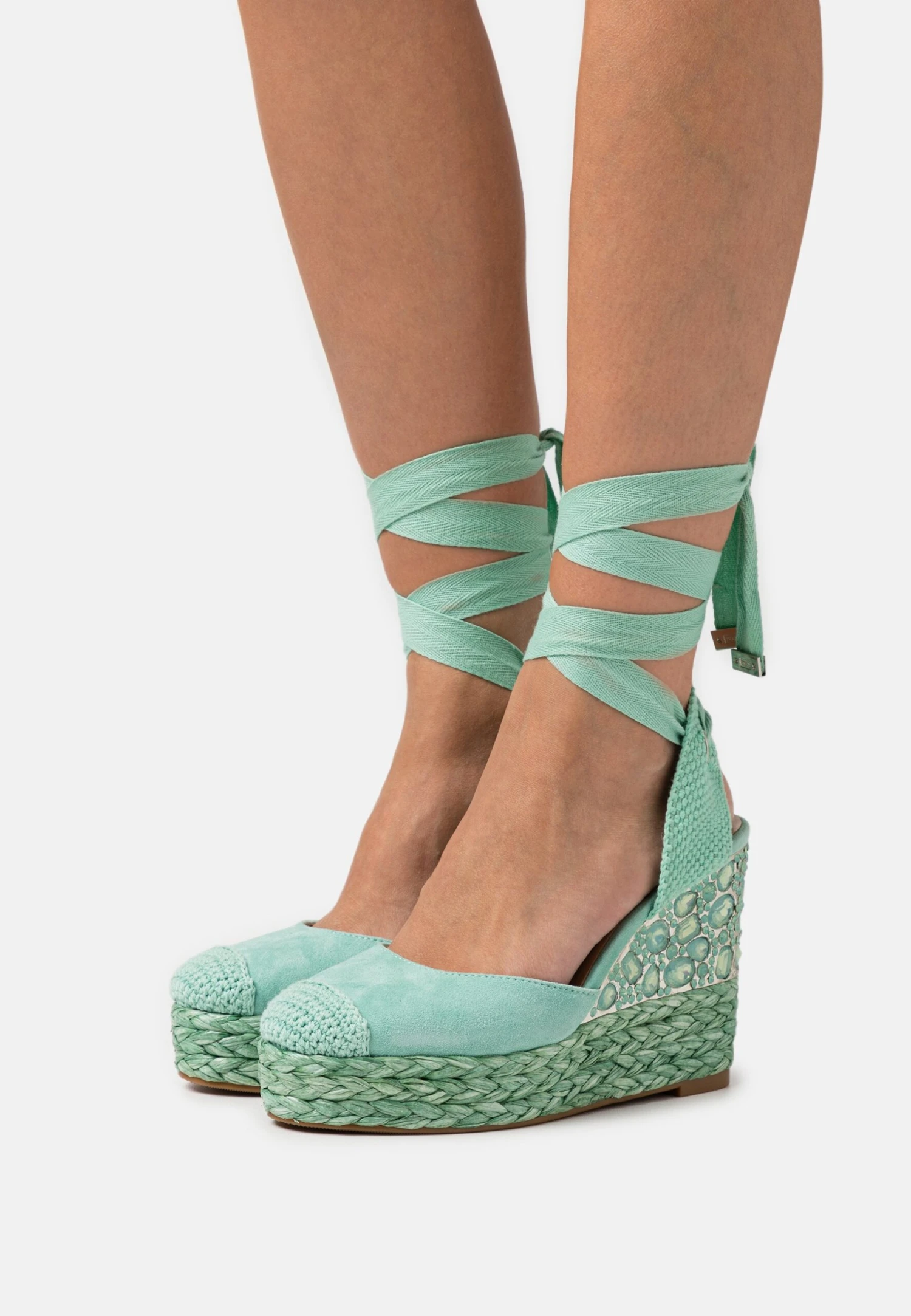 Alma En Pena Zapatos Altos - Mint 3 Alma En Pena Zapatos Altos - Mint