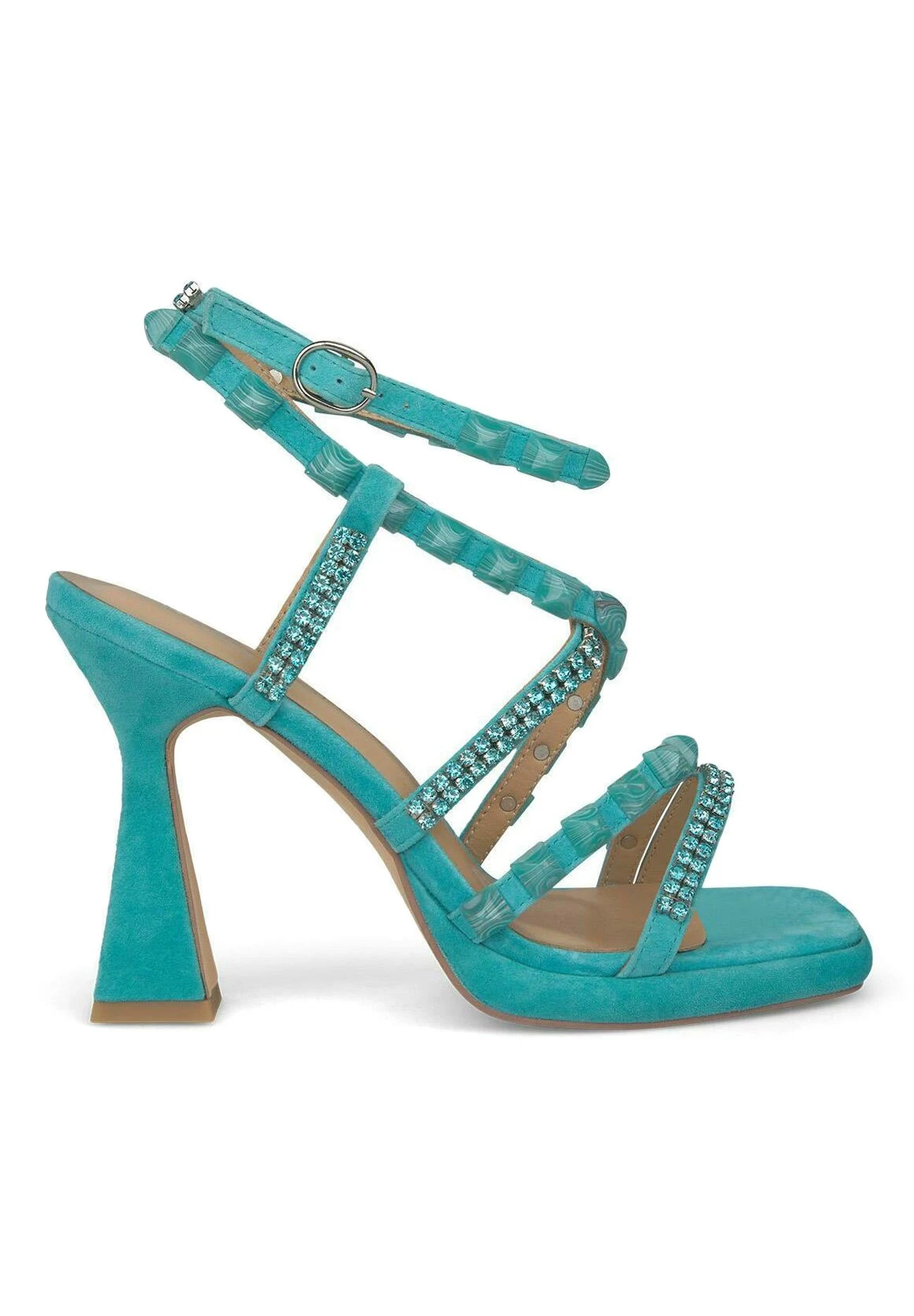 Alma En Pena Dougall - Sandalias De Tacón - Azul 3 Alma En Pena Dougall - Sandalias De Tacón - Azul