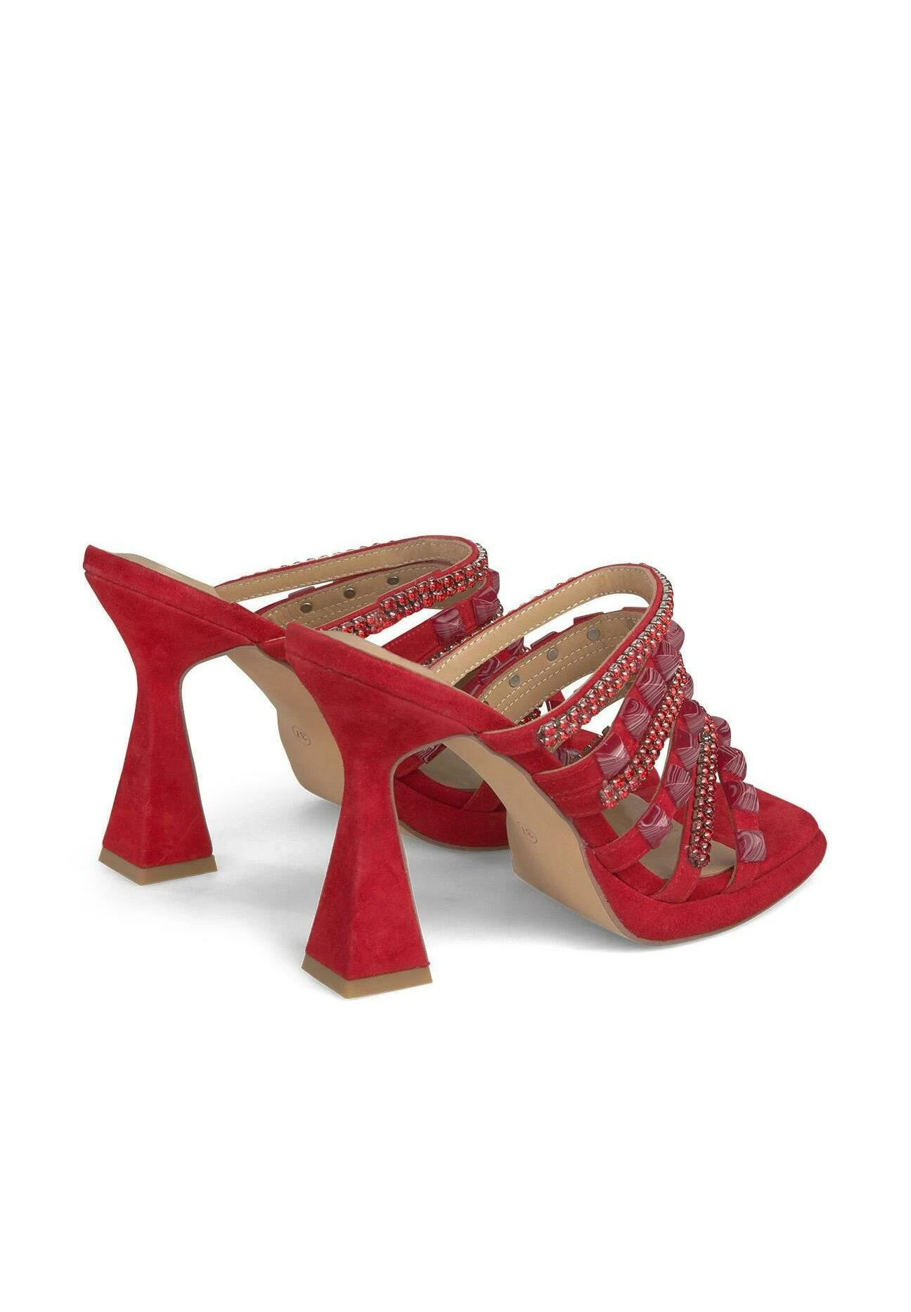 Alma En Pena Bocq - Sandalias - Rojo 5 Alma En Pena Bocq - Sandalias - Rojo - Imagen 3