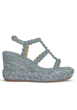 Alma En Pena Hualde - Sandalias De Cuña - Azul