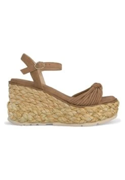 Alma En Pena Pinot - Sandalias De Cuña - Camel