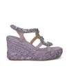 Alma En Pena Ibañez - Sandalias De Cuña - Morado -Alma En Pena Tienda 48b4fb01644f4ae1881457e79682f6d9