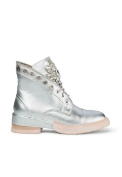 Alma En Pena Patis - Botines Con Plataforma - Plata