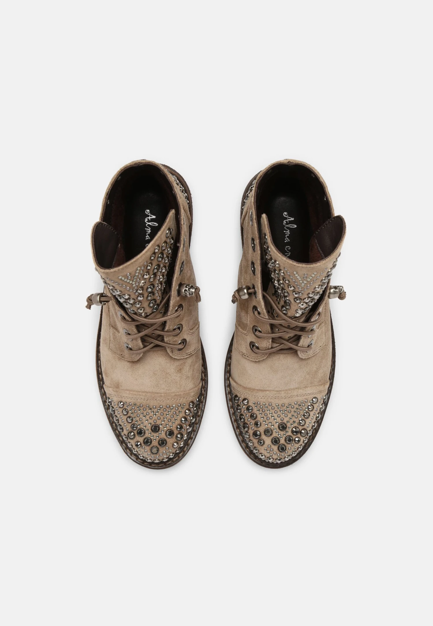 Alma En Pena Botines Con Cordones - Crosta Vison 8 Alma En Pena Botines Con Cordones - Crosta Vison - Imagen 6