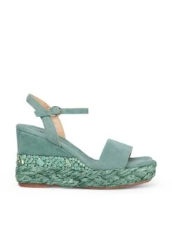 Alma En Pena Lanzas - Sandalias De Tacón - Verde Claro