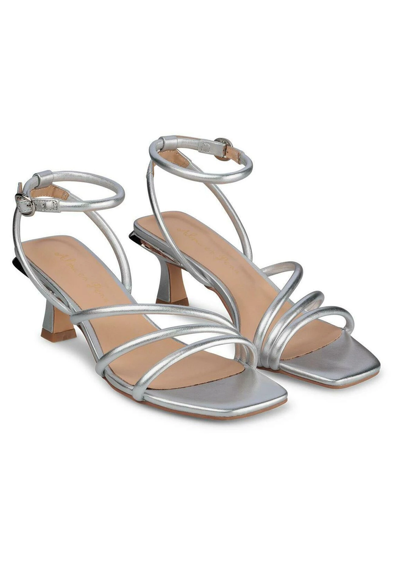 Alma En Pena Achouffer - Sandalias - Plata 4 Alma En Pena Achouffer - Sandalias - Plata - Imagen 2