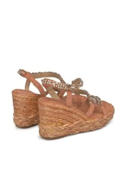 Alma En Pena Ibañez - Sandalias De Cuña - Teja -Alma En Pena Tienda 9edd7e95957d480f9febaff90853ffc1
