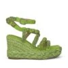 Alma En Pena Artieda - Sandalias De Cuña - Verde