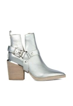 Alma En Pena Botines Camperos - Plata