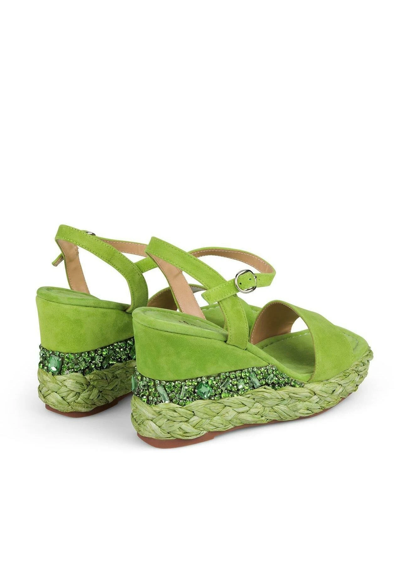 Alma En Pena Lanzas - Sandalias De Tacón - Verde 5 Alma En Pena Lanzas - Sandalias De Tacón - Verde - Imagen 3