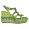 Alma En Pena Vera - Sandalias De Cuña - Verde 2 Alma En Pena Vera - Sandalias De Cuña - Verde -Alma En Pena Tienda bf5ea1c10aaa4bd9abfc4a2a857cbf8b