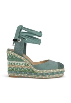 Alma En Pena Gomez - Zapatos De Salón Con Cordones - Verde Claro