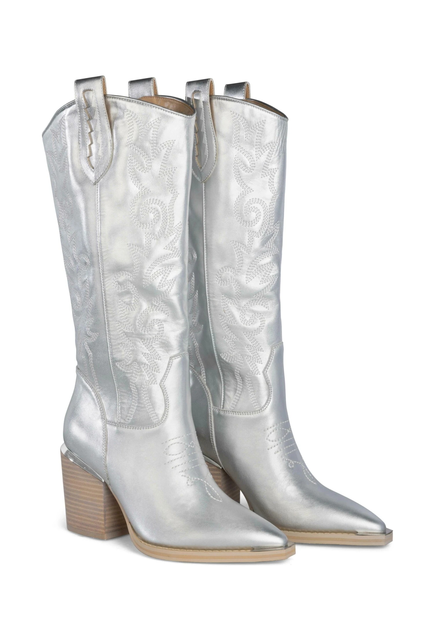 Alma En Pena Cynar - Botas Camperas - Plata 4 Alma En Pena Cynar - Botas Camperas - Plata - Imagen 2