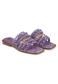 Alma En Pena Ebba - Sandalias Planas - Morado 6 Alma En Pena Ebba - Sandalias Planas - Morado -Alma En Pena Tienda c739cf36711f46c99fa59728b01fc418
