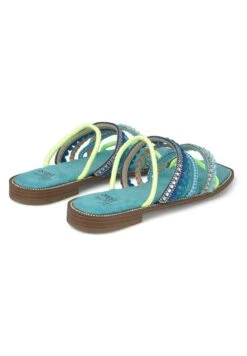 Alma En Pena Trof - Sandalias Planas - Azul 7 Alma En Pena Trof - Sandalias Planas - Azul -Alma En Pena Tienda d5c02ba5fa234fdc937cc0fb6ac49675