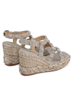 Alma En Pena Bermudez - Sandalias De Cuña - Gris -Alma En Pena Tienda d9d229b9ad85450d9a38812e07f0cb2a