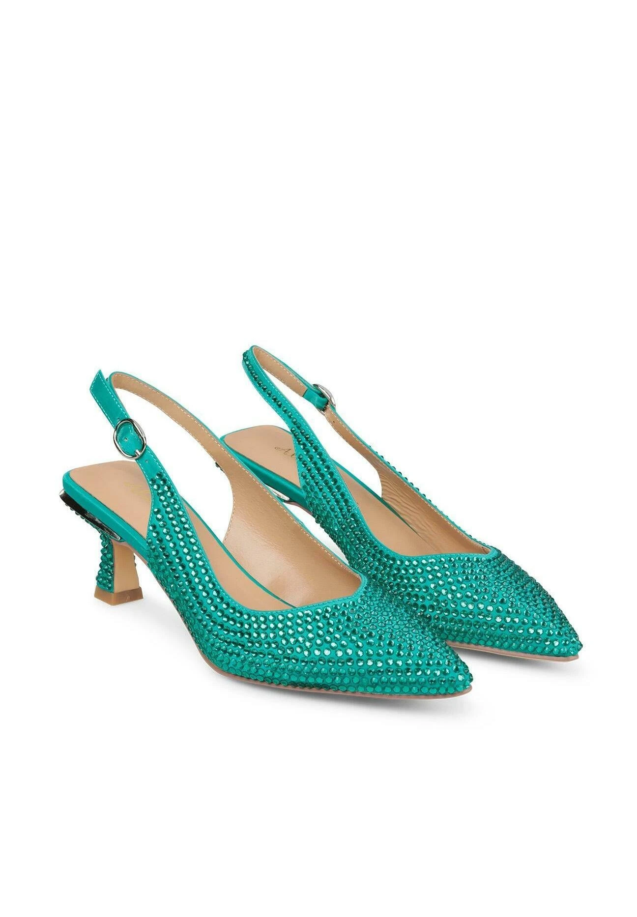 Alma En Pena Lustau - Tacones - Azul 4 Alma En Pena Lustau - Tacones - Azul - Imagen 2