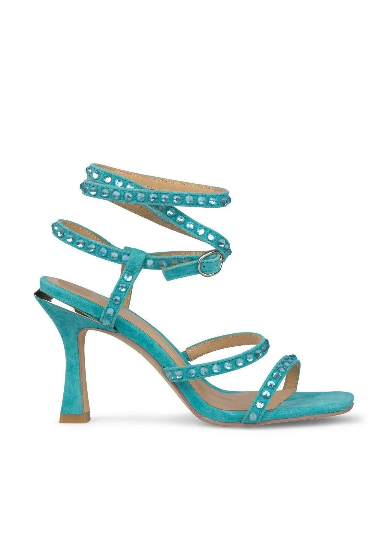 Alma En Pena Alhambra - Sandalias De Tacón - Azul 3 Alma En Pena Alhambra - Sandalias De Tacón - Azul