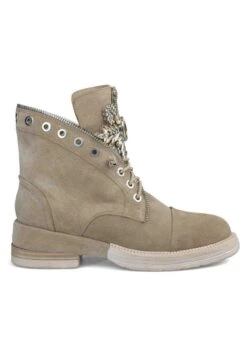 Alma En Pena Patis - Botines Con Cordones - Arena