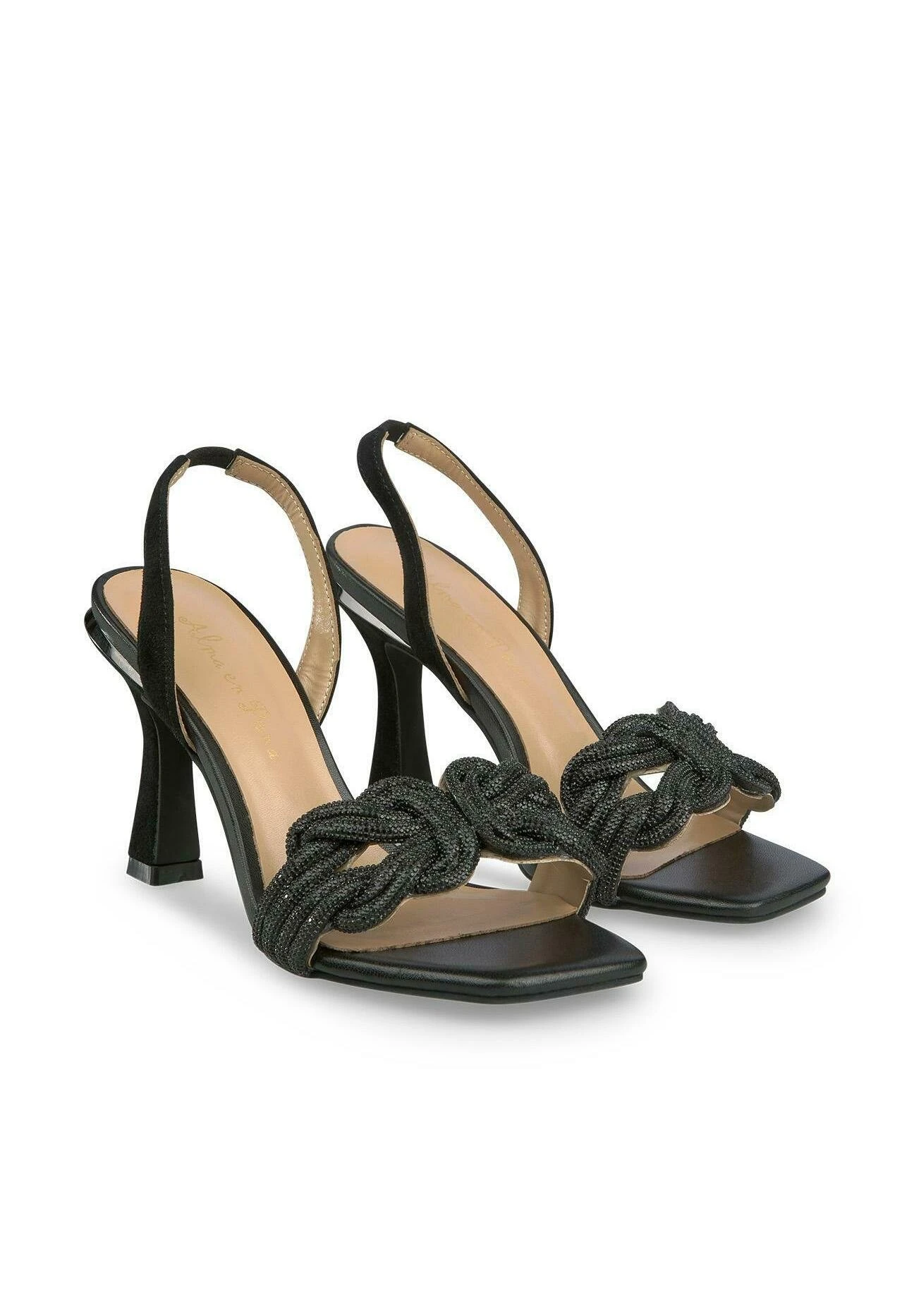 Alma En Pena Arriaca - Sandalias De Tacón - Black 4 Alma En Pena Arriaca - Sandalias De Tacón - Black - Imagen 2